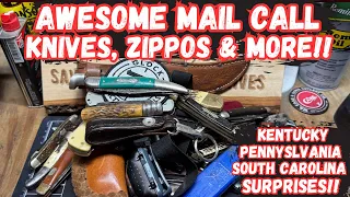 Awesome Mail Call with Knives, Zippos, and More!