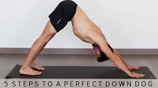 5 Steps to Perfect Down Dog and 3 Legged Downward Dog | Yoga With Tim