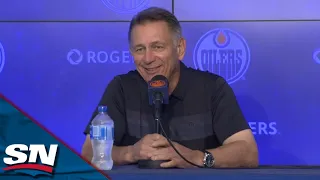 Edmonton Oilers GM Ken Holland Full Media Availability Following Day One Of NHL Free Agency