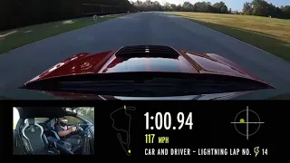 2020 Ford Mustang Shelby GT500 at Lightning Lap 2021