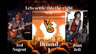 Ted Nugent vs Joan Jett Round 1 Reaction