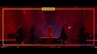 CLIP 🇬🇪 2nd Rehearsal - Nutsa Buzaladze - Firefighter @ Georgia Eurovision 2024