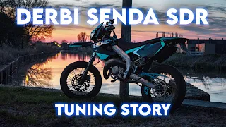 MY DERBI SENDA SDR TUNING STORY | Stage 6 77cc streetrace | and more