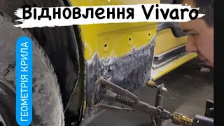 Відновлення крила Opel Vivaro