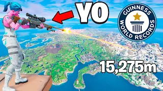 Rompi 18 RECORDS MUNDIALES en FORTNITE!