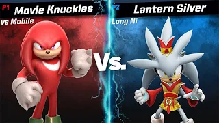 Sonic Forces Party Match 1vs1: Movie Knuckles (vsMobile) vs Lantern Silver (Long NI) Gameplay Battle