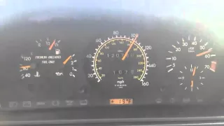 Mercedes e 320 w124, 1994 top speed