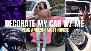 DECORATE MY NEW CAR W/ ME! | + Amazon MUST HAVES w/ links | Spent $6000!?