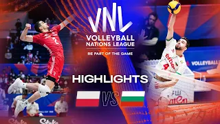 🇵🇱 POL vs. 🇧🇬 BUL - Highlights Week 1 | Men's VNL 2023