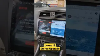 ✅ Lexus IS - Stereo Upgrade  CarPlay | Cameras | Youtube | Netflix | DAB #lexus #lexusis #lexusclub