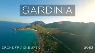 Flying above Sardinia - 4K Drone FPV Cinematic 2023