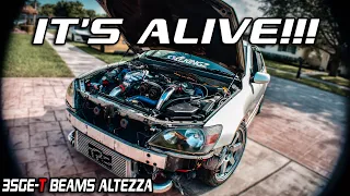 3SGE Beams Rebuild EP. 9 - THE ALTEZZA IS ALIVE!