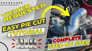 How To Make Aluminum or Stainless Steel Pie Cuts | Step by Step Tutorial