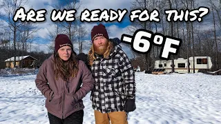 ARTIC BLAST hits our Off-Grid Tennessee Homestead 🌨️