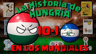 HUNGRÍA en los MUNDIALES  1930 - 2022 COUNTRYBALL