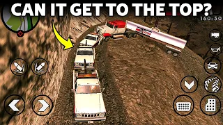 GTA: San Andreas - DRIVING THROUGH IMPOSSIBLE ROADS | Climbing Mount Chiliad