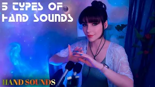 ASMR Hand Sounds ⚡ Fast and Multilevel 💎 Finger Fluttering, Hands Rubbing, Finger Snaps