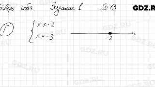 Проверь себя, задание 1, № 13 - Алгебра 9 класс Мерзляк