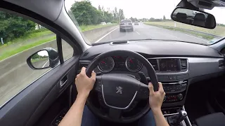 Peugeot 508 2.2 HDi (2013) - POV Drive