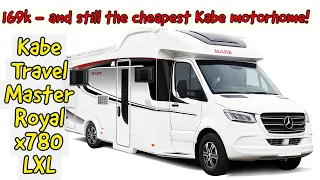 169k - and still the cheapest motorhome from Kabe!   Travel Master Royal x780 LXL