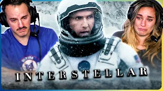 INTERSTELLAR Made Us Emotional! | First Time Watch! | Movie Reaction | Matthew McConaughey