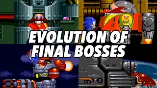 Evolution of Genesis Mainline Sonic Games (Final Bosses)