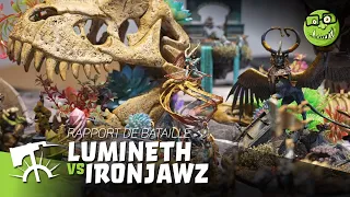 #55 - Warhammer Age of Sigmar v3 - Rapport de Bataille : Lumineth vs Ironjawz