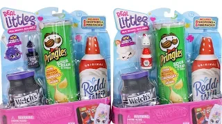 Shopkins Real Littles Lil Shopper Packs Unboxing Toy Review