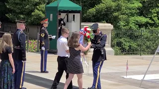 Wreath Laying Ceremony at the Tomb of the Unknown Soldier