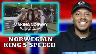 AMERICAN REACTS To The Norwegian King's Speech : Norway is one