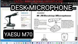 YAESU M-70 DESK MICROPHONE