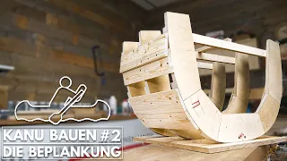 Wir bauen ein Kanu ?!? Die Beplankung - Klinker, Kraweel oder Leistenbauweise   -  Folge 2