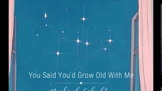 Michael Schulte - You Said You'd Grow Old With Me (Lyric Video)