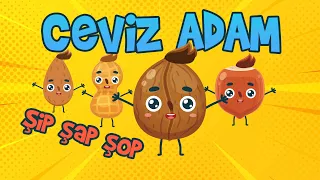 Ceviz Adam Şip Şap Şop - Süper Çocuk Şarkıları 🌰🥜 Sürpriz Ceviz Adam