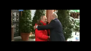 Лукашенко поздравил Путина с днем рождения выпили поели посидели поговорили Беларусь Россия