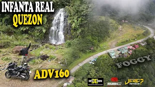 Infanta Real Quezon Ride ADV160  | Falls sa Tabi ng Daan - Foggy