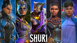 Evolution of Shuri (Black Panther) in games