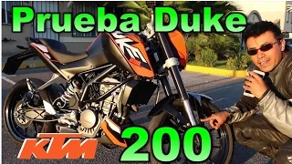 Prueba KTM Duke 200 | Review en español