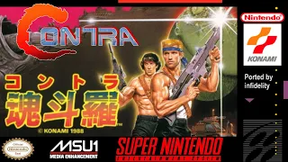 Contra - SNES Port + MSU-1 [SNES]