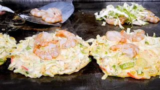 世界一の大阪お好み焼き！！スゴ腕大将のおもてなしが生む感動の鉄板グルメ丨The Best “OKONOMIYAKI“ in Osaka : Must-Try Japanese Foods