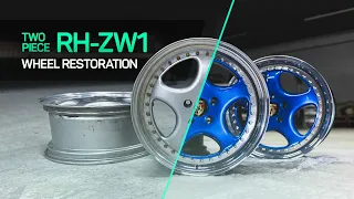 Transforming these two piece RH ZW-1 wheels completely