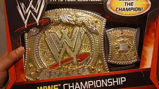 WWE Spinner Championship Toy Belt Mattel Unboxing #smallyoutuber #wwe #toybelt #mattel #spinnerbelt