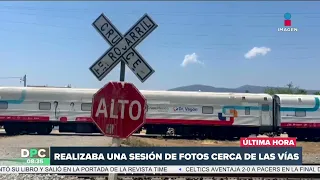 Modelo es arrollada por un tren durante sesión de fotos en Jalisco | DPC con Nacho Lozano