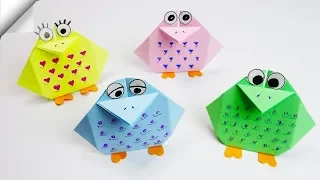 DIY paper crafts  | DIY paper toys | Easy paper birds