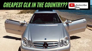 I Bought the Cheapest V8 Mercedes CLK 500 in the Country (Story Time)