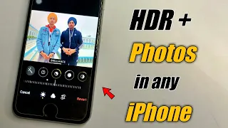 How to Shoot  HDR + Photos  from any iPhone 🔥🔥 || iPhone Photos/Videos Editing Tips