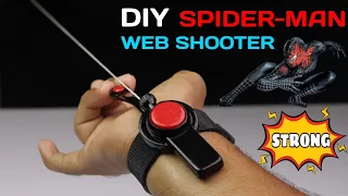 STRONG web shooter DIY || How to make Spiderman web shooter strong || Spiderman web shooter strong