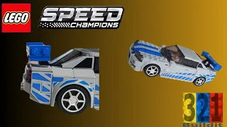 Building The Iconic 2 Fast 2 Furious Nissan GTR Speed Champions.