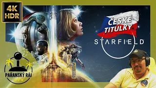 Starfield | #1 Český Gameplay / Let's Play s pařanskou AI češtinou přes PC - Ultra | CZ 4K60 HDR