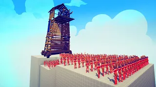 SUPER TOWER vs MELEE UNITS | TABS - Totally Accurate Battle Simulator